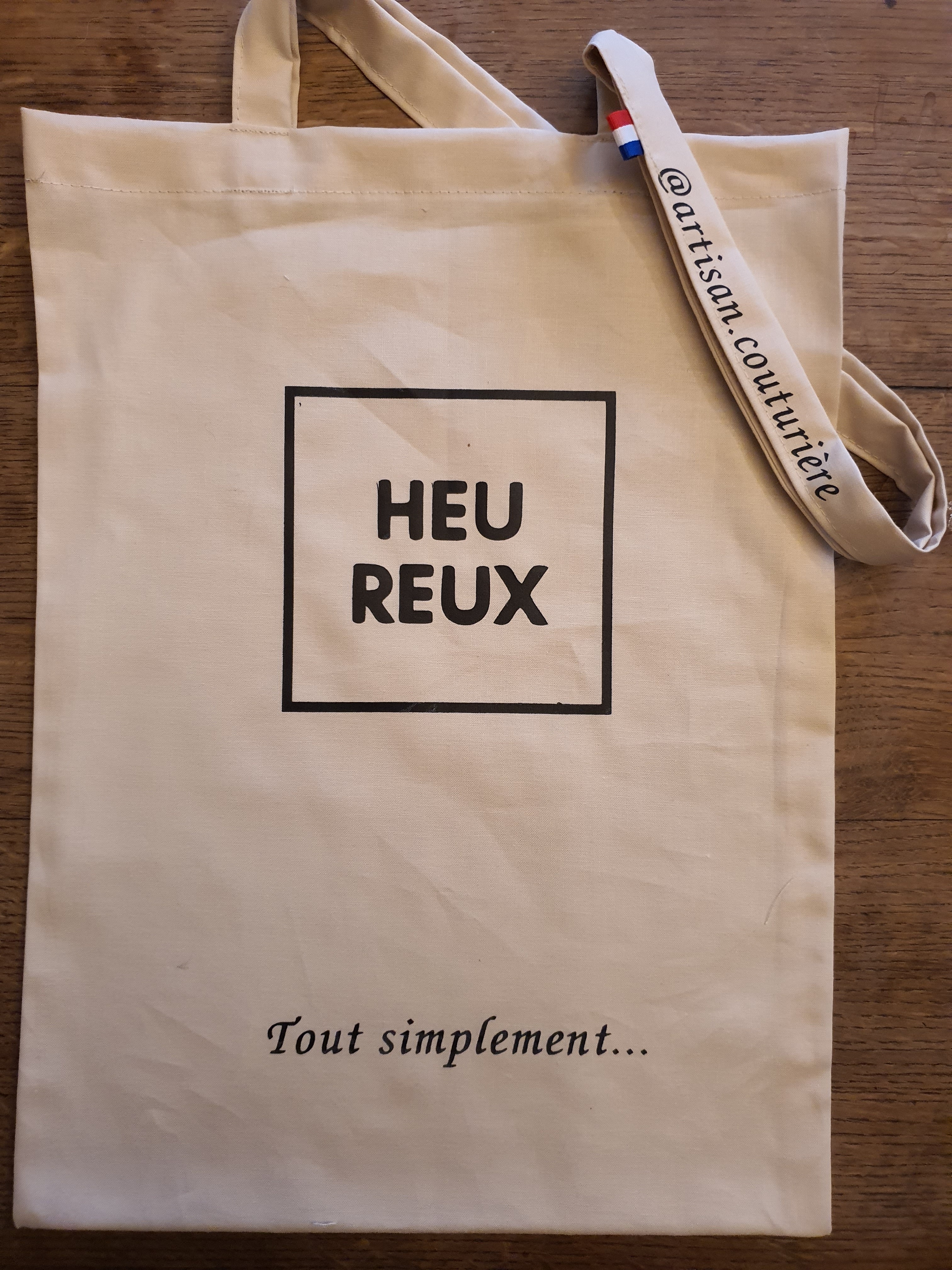 sac imprimé HEU REUX