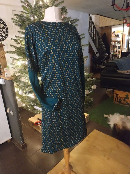 Robe bleu canard
